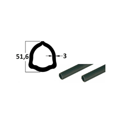 Rura 1m , profil trójkątny 51,6x3, P8-347606824