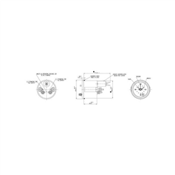 Zegar 52mm 12/24V-347609683