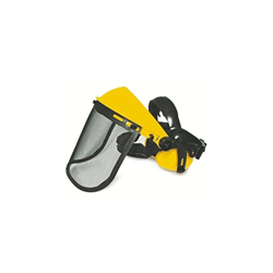 Osłona twarzy, siatkowa z ochronnikami słuchu i pełną regulacją-347605649