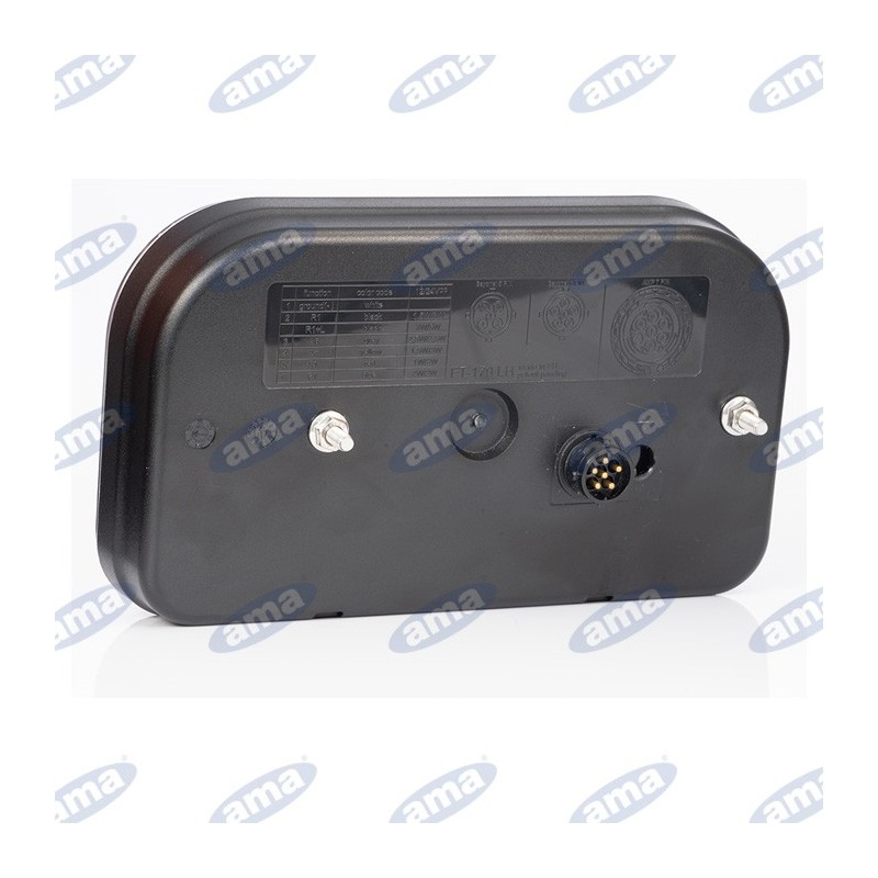 Tylna lampa prawa wielofukcyjna LED 12-36 V-347618601