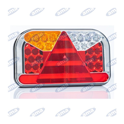 Tylna lampa lewa wielofukcyjna LED 12-36 V-347621653