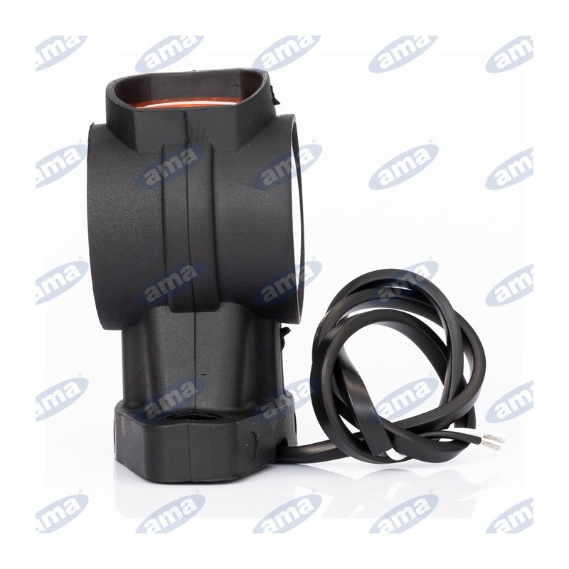 Lampa lewa obrysowa biało-pomaraczowo-czerwona LED 12-36V-347618640
