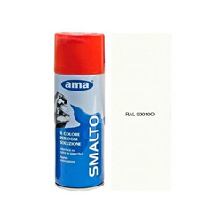 Farba w sprayu RAL 90010O, acrylic enamel, 400ml-347609933