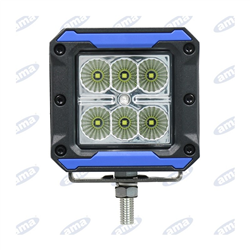 Światło robocze LED 10-30V 18W 1620lm IP69 wymienne kolorowe paski obudowy-347618451