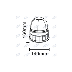 Lampa ostrzegawcza 12V 55W-347616626