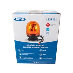 Lampa ostrzegawcza 12V - 55W na magnes-347616630