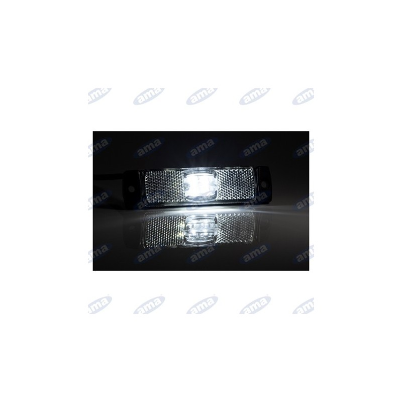 Lampa obrysowa biała 12-36V-347618400
