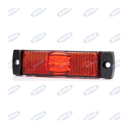 Lampa obrysowa czerwona 12-36V-347618405