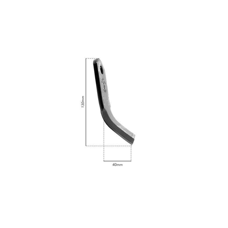 Nóż Y 40x130mm kosiarki bijakowej FERRI-347610035