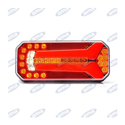 Tylna lampa wielofukcyjna LED 12-24 V z dynamiczną strzałką-347618646