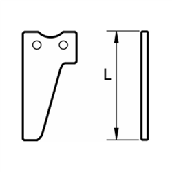 Nóż do brony aktywnej L230-347614347