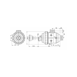 Filtr ssący 1 1/2'' z zaworem-347615027