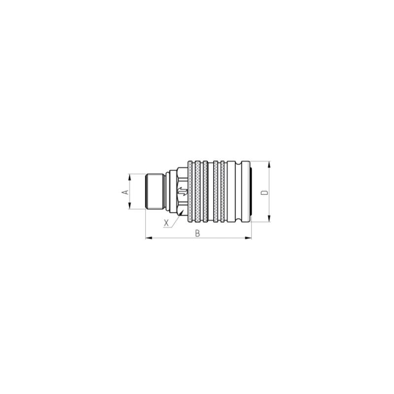 Szybkozłącze hydrauliczne FASTER M M1/2-347612686