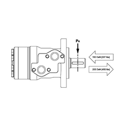 Silnik hydrauliczny OMP400-347612004