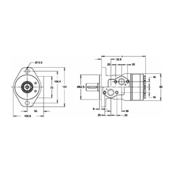Silnik hydrauliczny OMR50-347612052