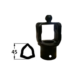 Widłak profilowy na rurę 45  27x94,32x76-347607230