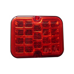 Lampa LED tylna, przeciwmgielna czerwona, 12V-347614639