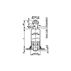 Kolumna kierownicy 229mm-347613112