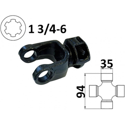 Widłak ciągnikowy 1 3/4-6, na krzyżak 35x94mm-347776212