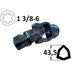 kompletny przegub na rurę 43,5mm, 00881-347611112