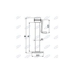 Stopa podporowa SIMOL DG709W, DWUBIEGOWA-347618082