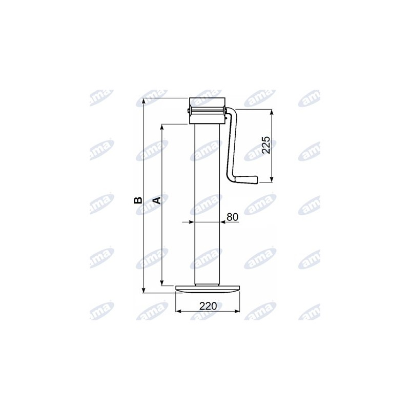 Stopa podporowa SIMOL DG709W, DWUBIEGOWA-347618082