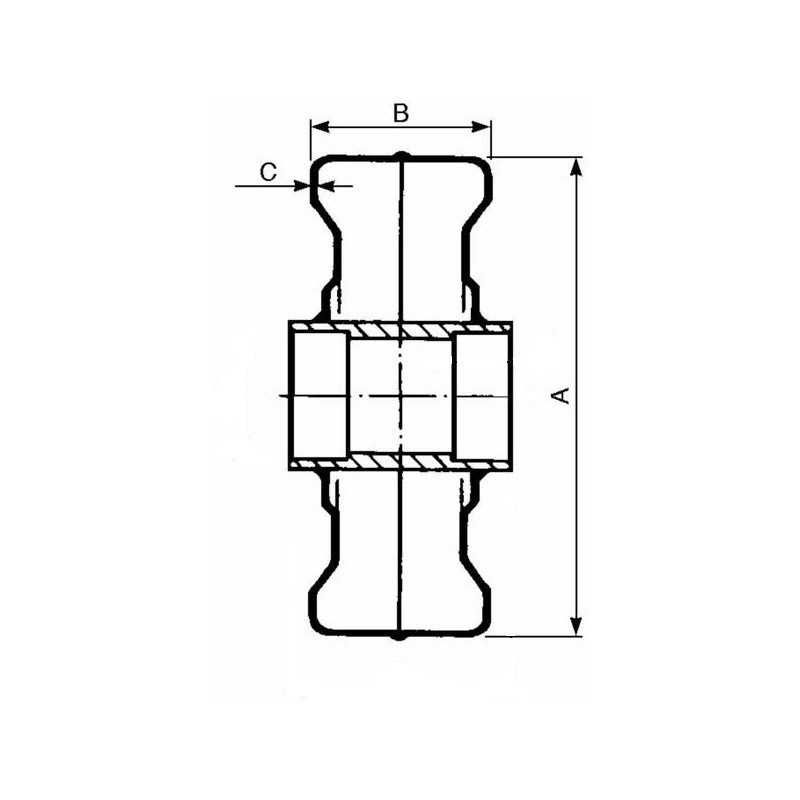 Stalowe koło 250x100mm-347618843