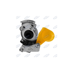 Złącze pneumatyczne do ciągnika żółte gwint M16x1,5-347616358