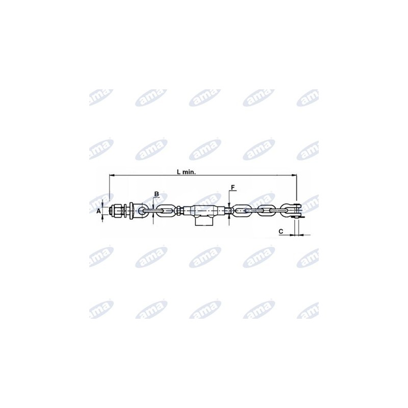Stabilizator łańcuchowy 500-347618159
