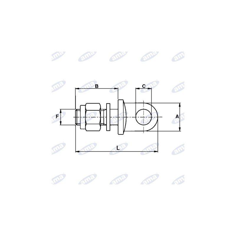 Śruba stabilizatora 22x2.5-347616661