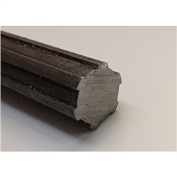 Profil frezowy 26 UNI 220 26x30x6mm, 6 frezów 1000mm-347618597