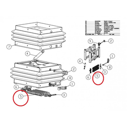 Sprężyna do fotela mechanicznego MOL698N-347615933