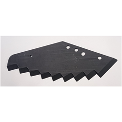 Nóż do paszowozu 530x8 mm, Kuhn, - zamiennik,średnica otworu 17mm-347616375