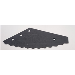 Nóż do paszowozu 555x8 mm, STRAUTMANN  - zamiennik,średnica otworu 18mm-347616504