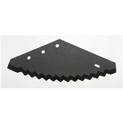 Nóż do paszowozu 560x250x6 grubość 6 mm uniwersalny,średnica otworu 19,5 mm-347616994