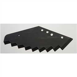 Nóż do paszowozu 530x8 mm, Kuhn- zamiennik,średnica otworu 17mm, wzmocniony-347617134
