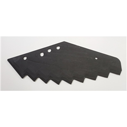 Nóż do paszowozu 530x8 mm, Kuhn- zamiennik,średnica otworu 17mm, wzmocniony-347617135