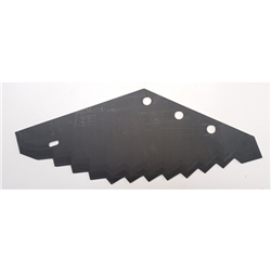 Nóż do paszowozu 560x250x6   uniwersalny, WZMOCNIONY średnica otworu 20 mm-347617769