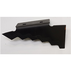 Nóż do paszowozu 240x92x60x5 mm, Keenan lewy - wzmocniony- zamiennik (703954) ,średnica otworu 11mm-347618209