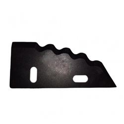 Nóż prawy do paszowozu BVL 90x195 mm 79225-347619886