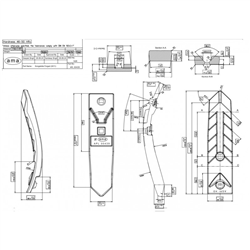 Dłuto odkuwka typ DELTA FLEX - dwuotworowe-347620576