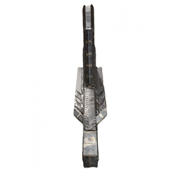 Dłuto HE-VA 120 mm płytka + napaw-347620997