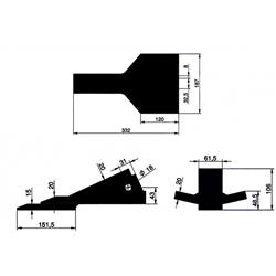 Dłuto kret Unia uchwyt mocujący 32,5 mm - zamiennik-347616251