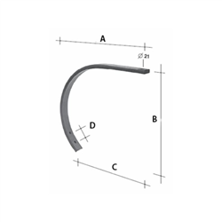 Ząb sprężysty CHISEL-347614069