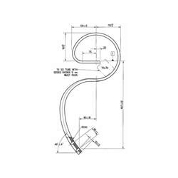 Ząb sprężysty 45x12mm L:467mm-347614047