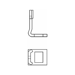 Uchwyt zęba sprężystego H81 70X8, 60x60mm-347613958