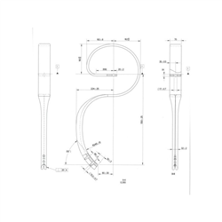 Ząb sprężysty 70x12mm oryginał  Bianchi 310901-347618221