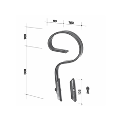 Ząb sprężysty flex 32X10-347613962