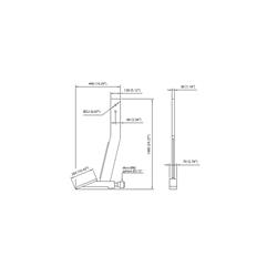 Głębosz kompletny prosty 130x30-347620300