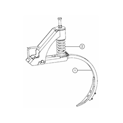Sprężyna zęba sprężystego AMA HEAVY HARROW 14x100x300mm-347614447